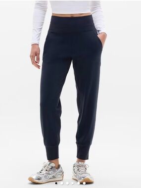 Athleta women’s Venice high rise jogger dark GRAY small tall gym yoga dance